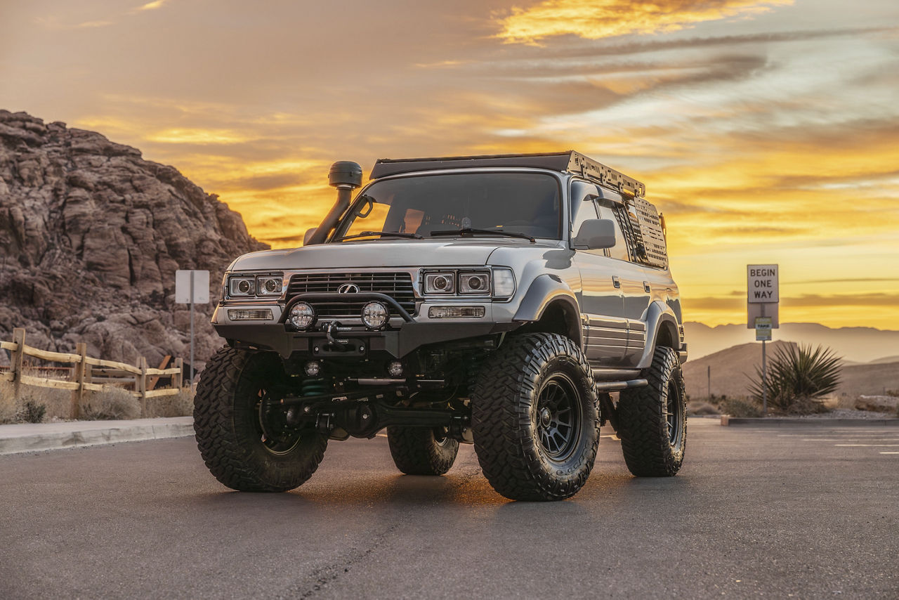 1990 Toyota Land Cruiser - Fuel SPUR - Black | Wheel Pros